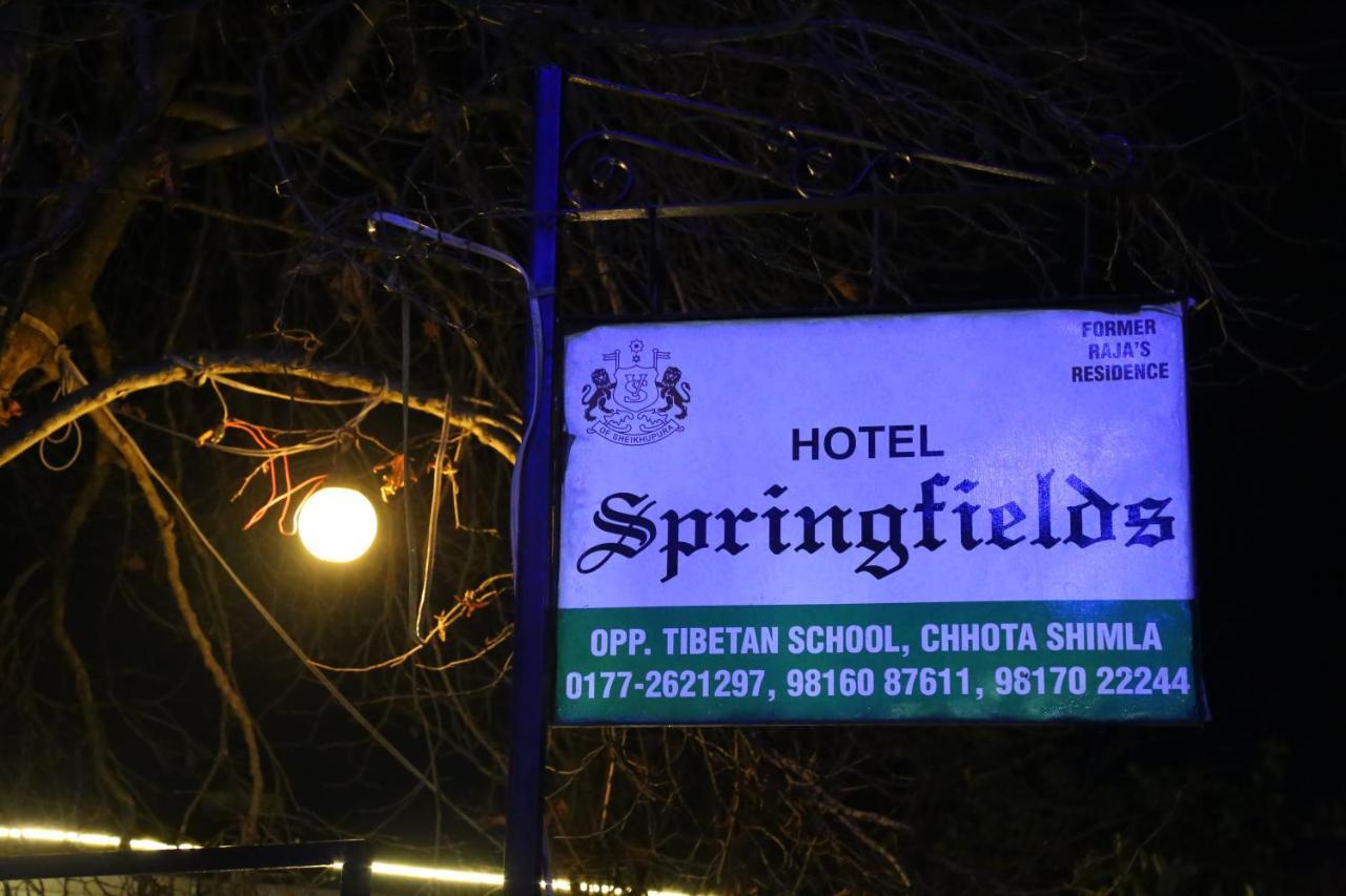 Springfields - A Heritage Palace Since 1902 Šimla Exteriér fotografie